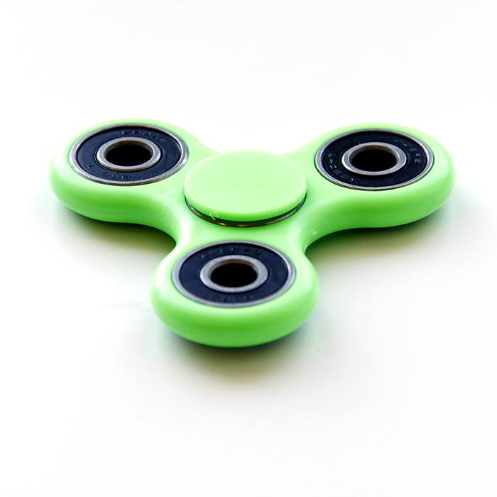 Fidget Spinner  Grøn Sort