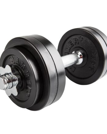 Finnlo Dumbbell Set Black Justerbar Håndvægt 15kg