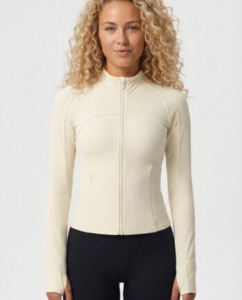 Flexizip Sportsjakke Ivory Small   Ivory