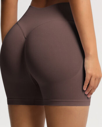 Flextone Scrunch Shorts Brown Small   Brown