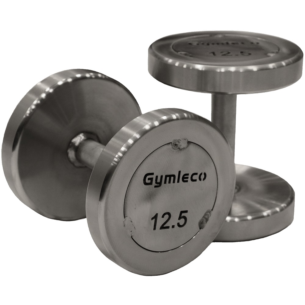 Gymleco 838 Runde Stål Håndvægte 15kg    Stk