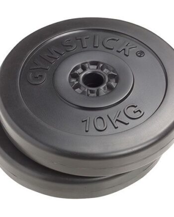 Gymstick Basic Vinyl Vægtskive 30mm 2x10kg