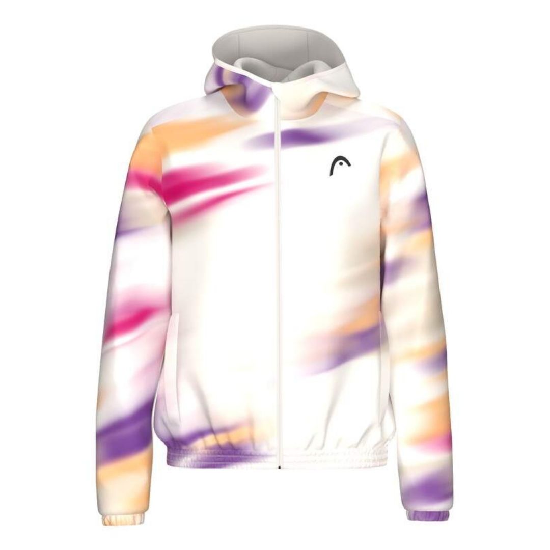 Head Blur Jacket Women  Apricot Print