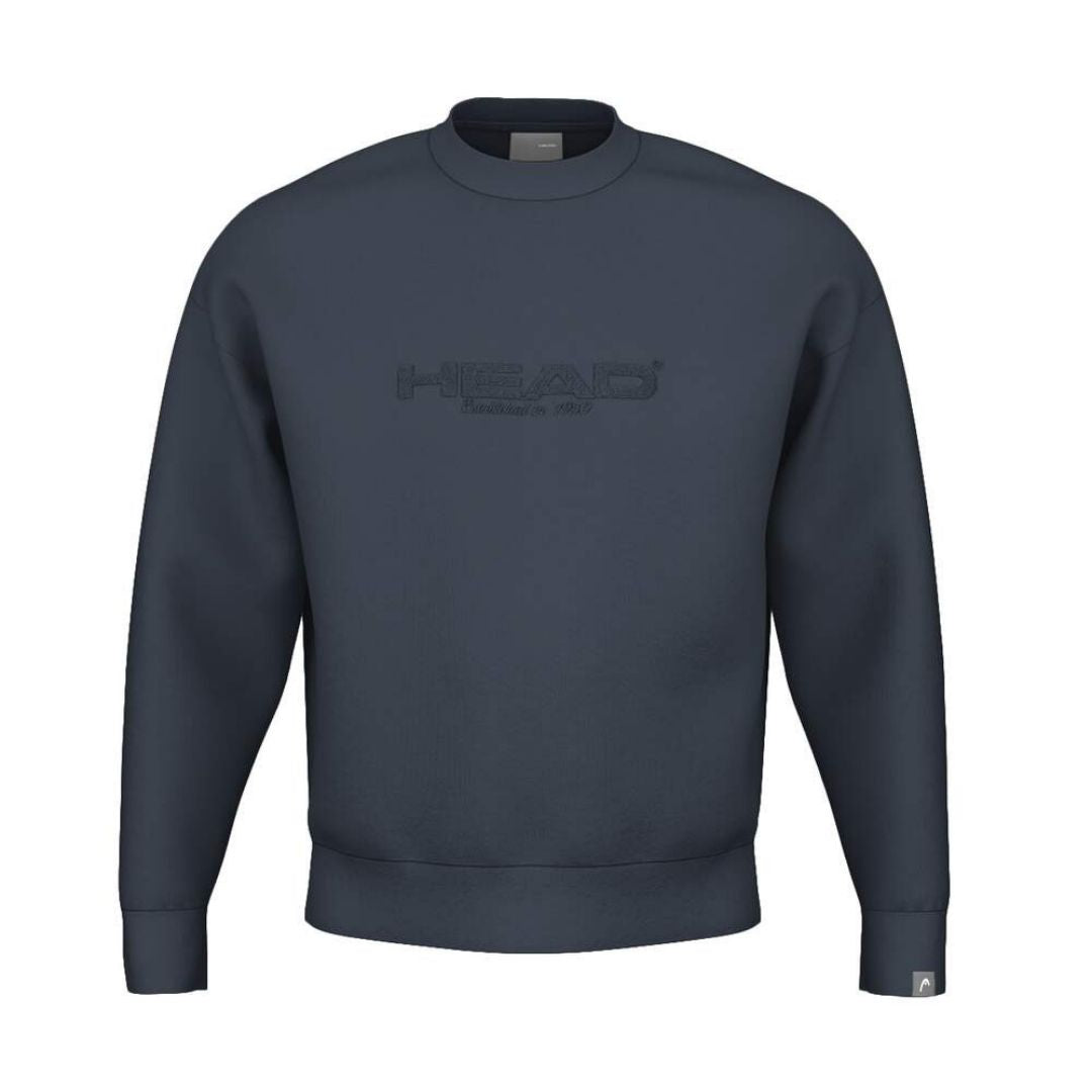 Head Motion Crewneck Unisex  Navy  Xs