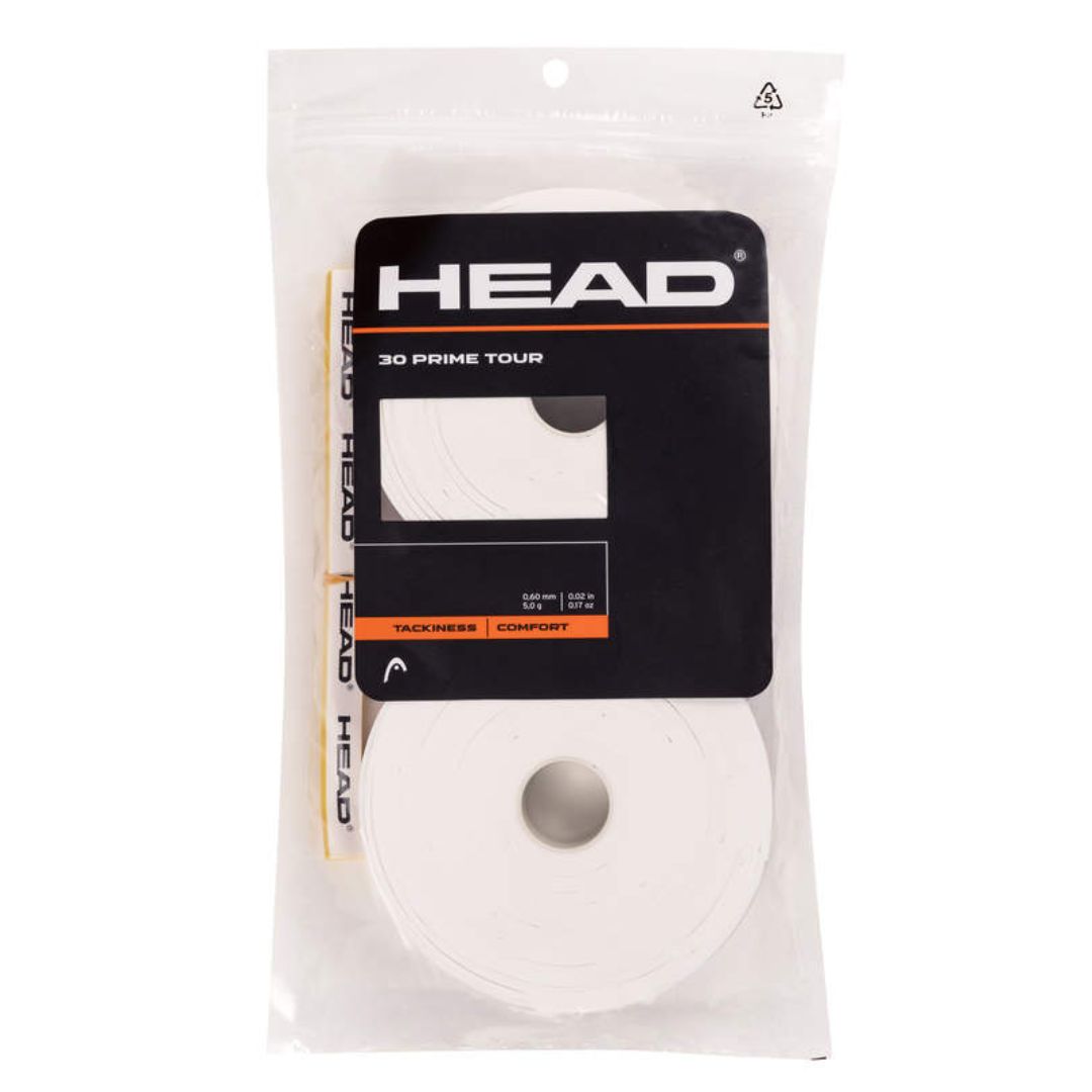 Head Prime Tour Overgrip  30-pak  White