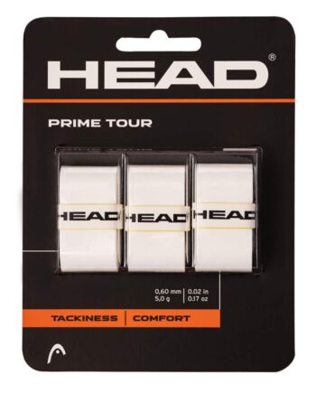 Head Prime Tour Overgrip   -pak  White