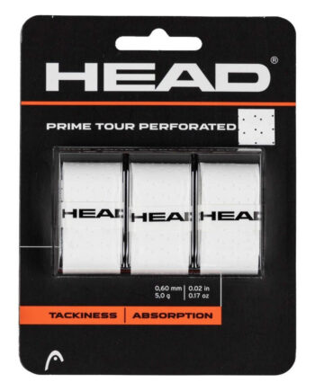 Head Prime Tour Perforated Overgrip    Stk  White