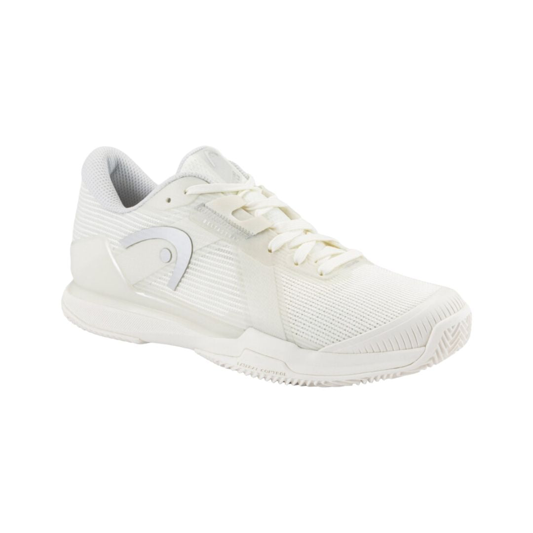 Head Sprint Pro Clay Women Chalk White Light Grey 36