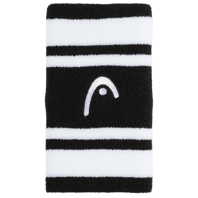 Head Wristband Striped   Quot   Black White