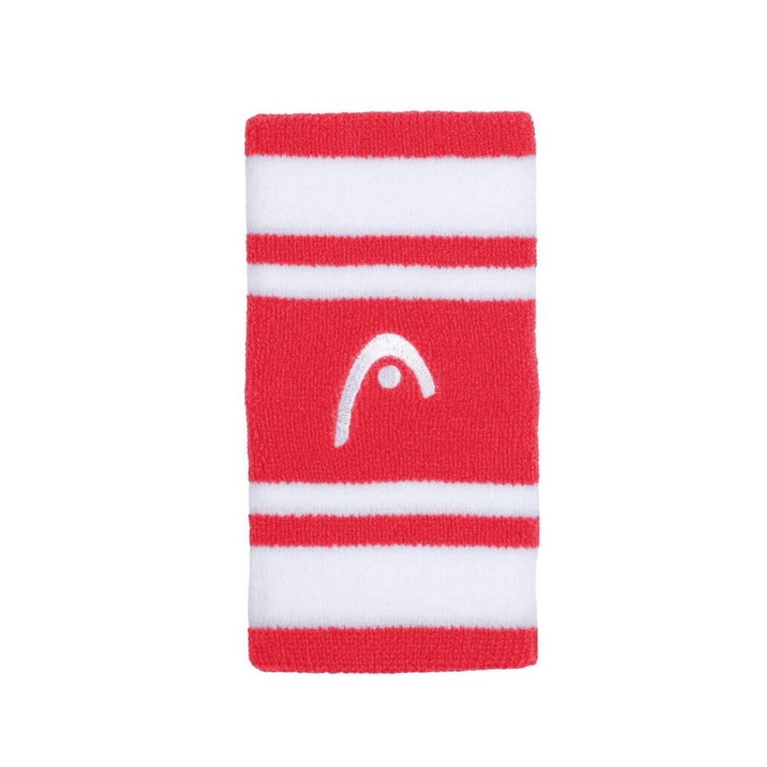 Head Wristband Striped   Quot   Red White