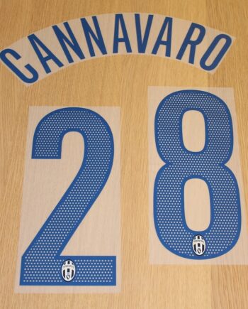 Juventus Away Printing 2005 06 Cannavaro 28-adult