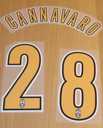 Juventus Home Printing 2004 06 Cannavaro 28-adult