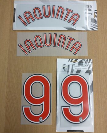 Juventus Home Printing 2007 08 Iaquinta  -adult