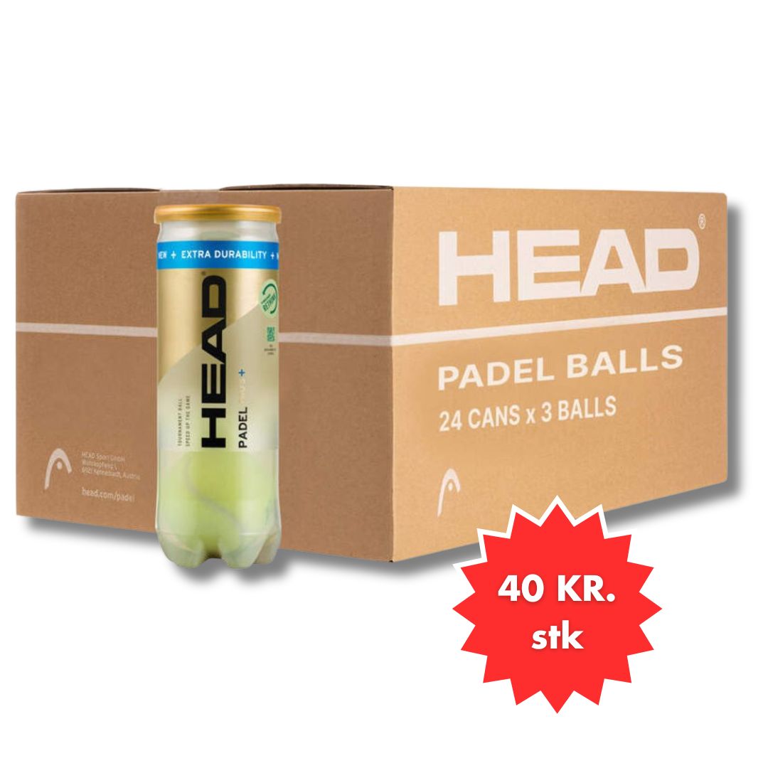 Kasse Med Head Padel Pro    Padelbolde  24 Rør