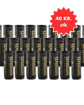 Kasse Med Wilson Premier Speed Padelbolde  24 Rør