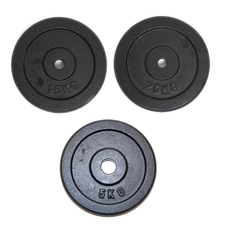 80 Kg Vægtskive Pakke   Jern 30 Mm