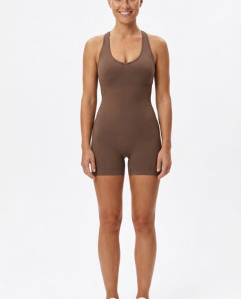 Liv Jumpsuit Brown Small   Brown