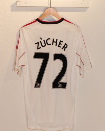 Liverpool Away Jersey 2010 11 Zucher 72-