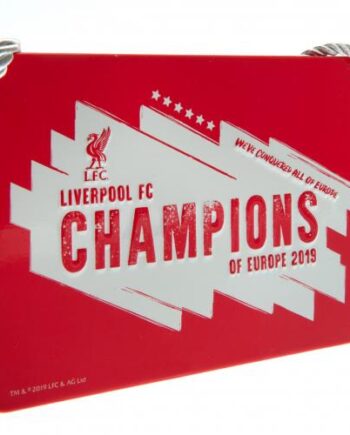 Liverpool Fc Champions Of Europe Skilt