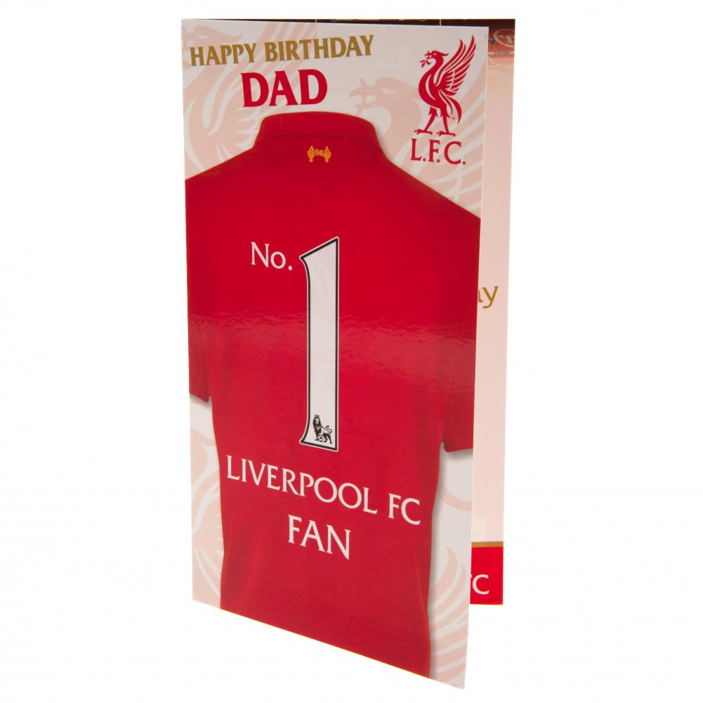 Liverpool Fc Fødselsdagskort Far
