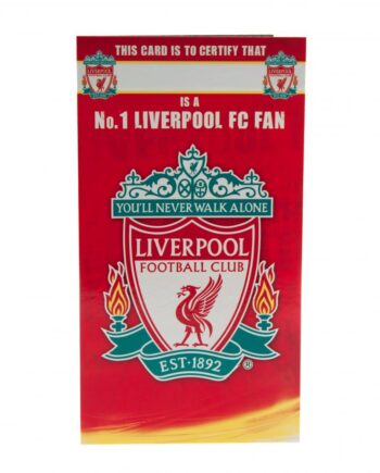 Liverpool Fc Fødselsdagskort No   Fan
