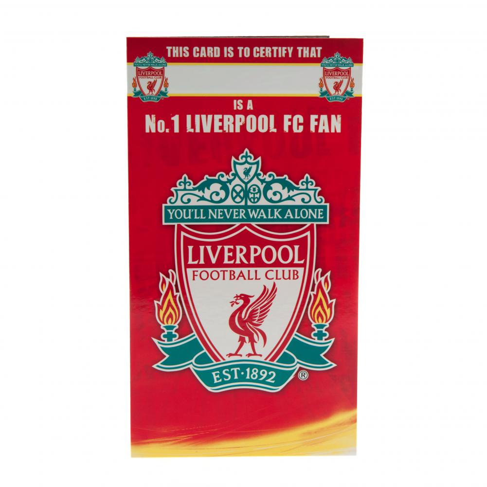 Liverpool Fc Fødselsdagskort No   Fan