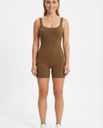 Luna Jumpsuit Brown Small   Brown