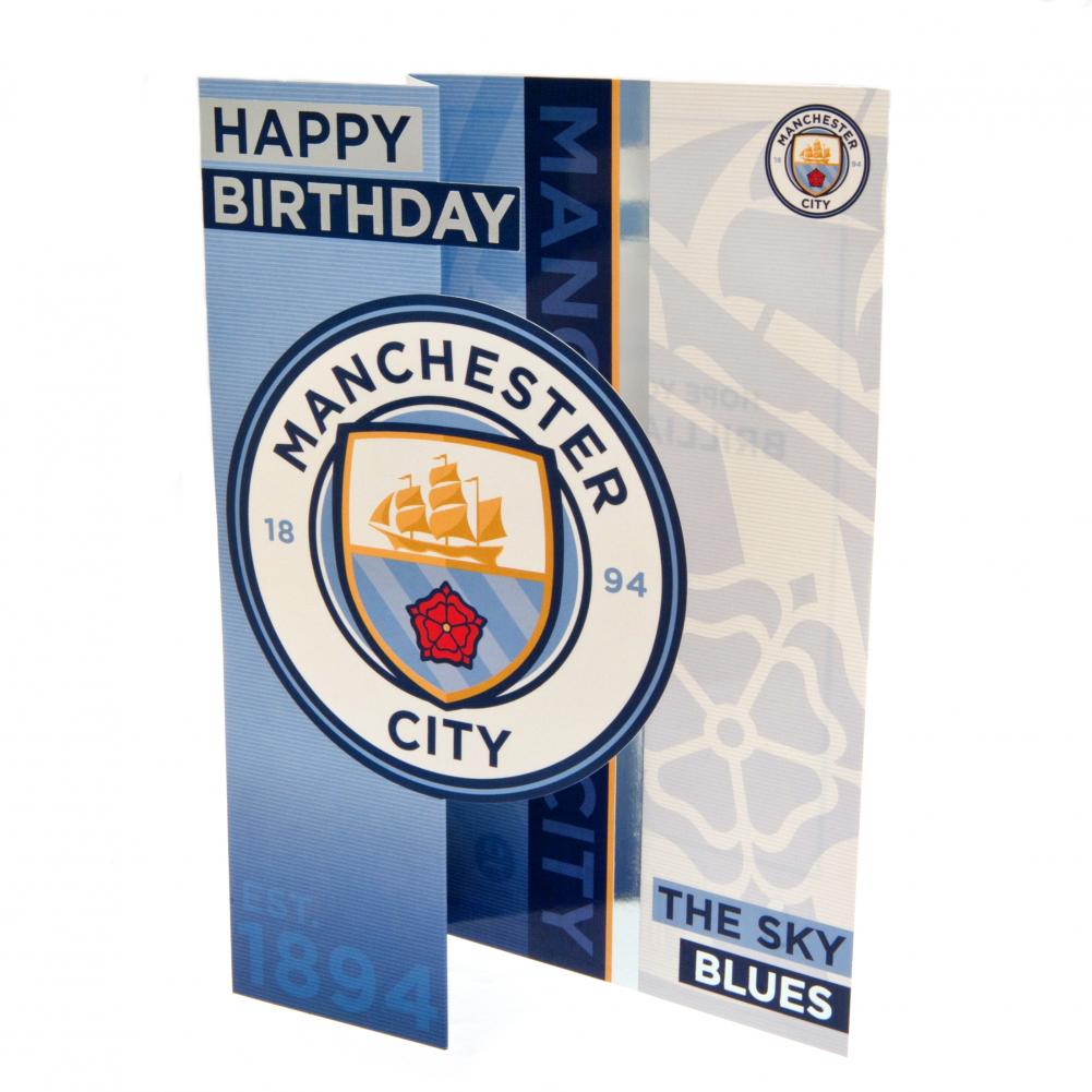 Manchester City Fc Fødselsdagskort
