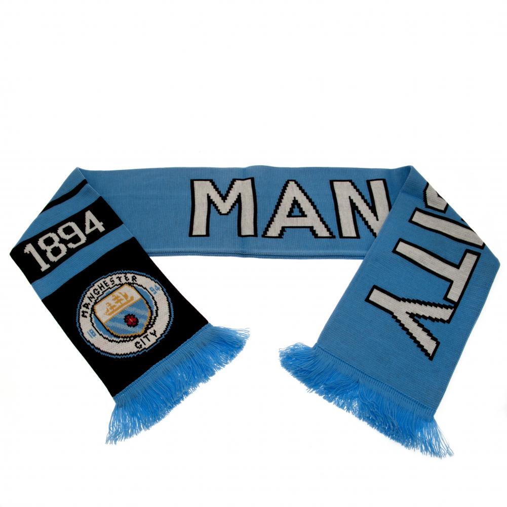 Manchester City Fc Halstørklæde 132 Cm   19 Cm