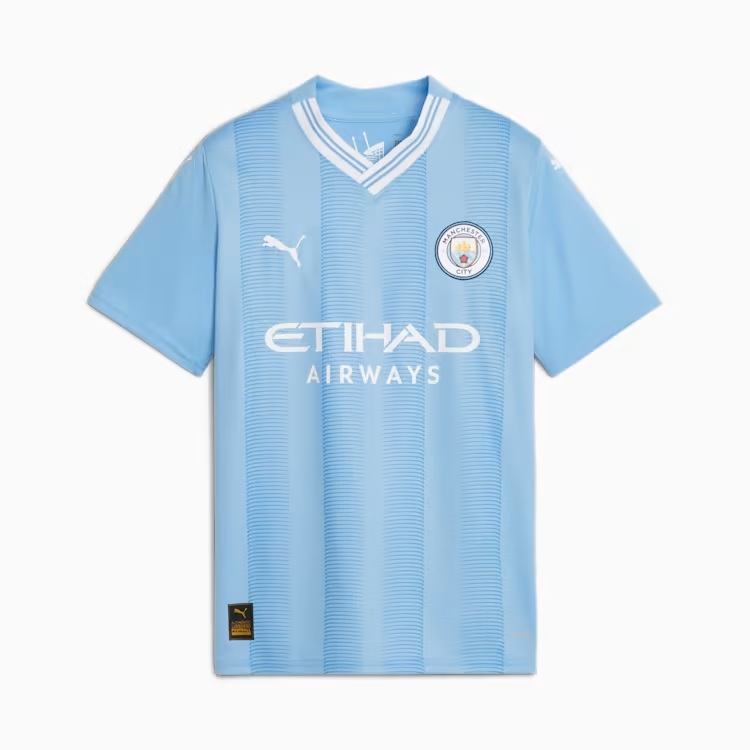 Manchester City Home Jersey 2023 24 Youth-176 Yx