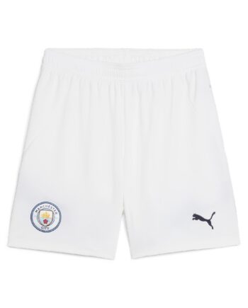 Manchester City Home Shorts 2024 25 Youth-164