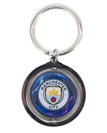 Manchester City Spinner Nøglering