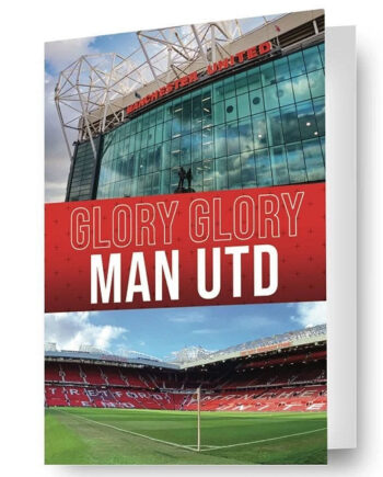 Manchester United 3d Fødselsdagskort