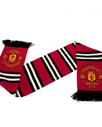 Manchester United Fc Stribet Halstørklæde