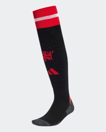 Manchester United Home Socks 2024 25 Black-    40-42