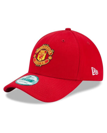 Manchester United New Era 9forty Snapback Cap  Rød