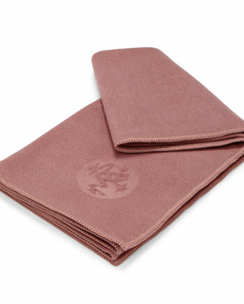 Manduka Equa Yoga Mat Håndklæde  Rosa Elderberry