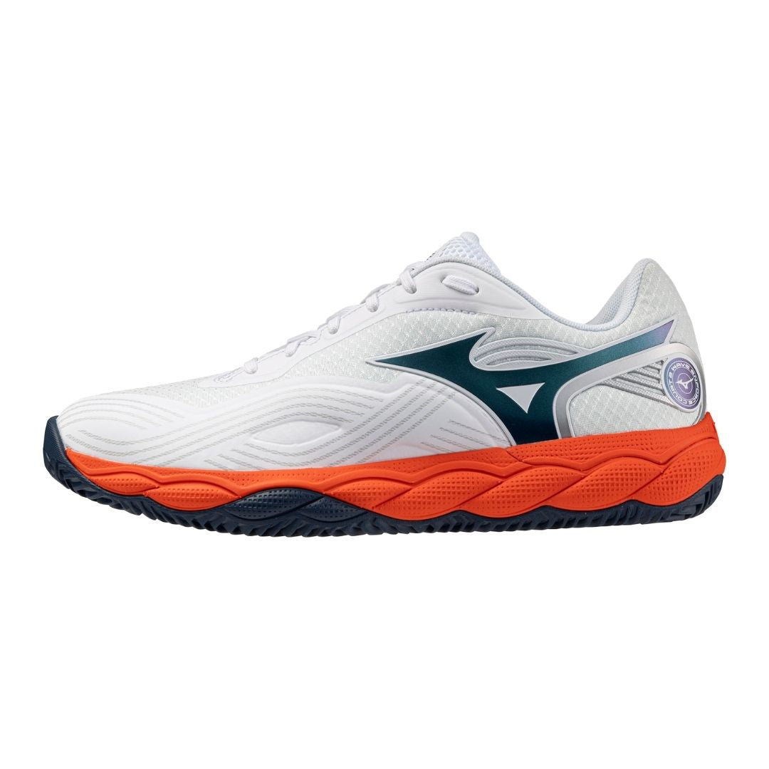 Mizuno Wave Enforce Court Cc White Insignia Blue Orange 40