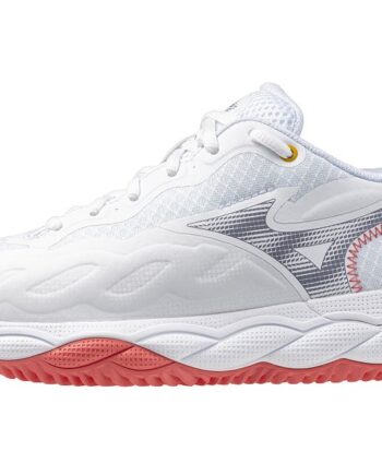 Mizuno Wave Enforce Court Cc      White Blue Granite Calypso Core  37