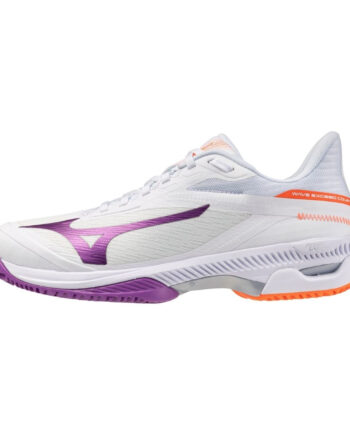 Mizuno Wave Exceed Court Cc      White Dahlia Lava Orange  36