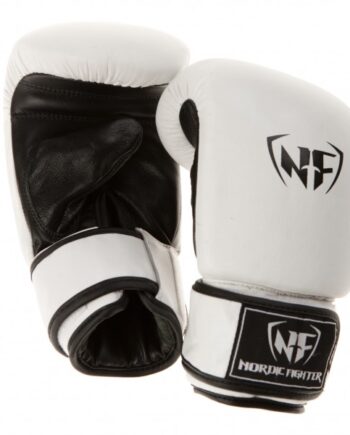 Nordic Fighter Bag Gloves Sandsækhandsker Hvid Læder Small