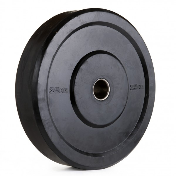 Nordic Fighter Sort Bumper Vægtskiver 20kg   50mm    Stk