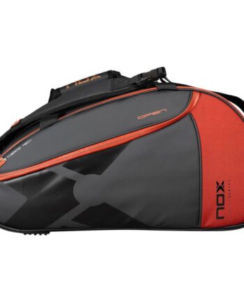 Nox Luxury Open Series Padeltaske  Black Red