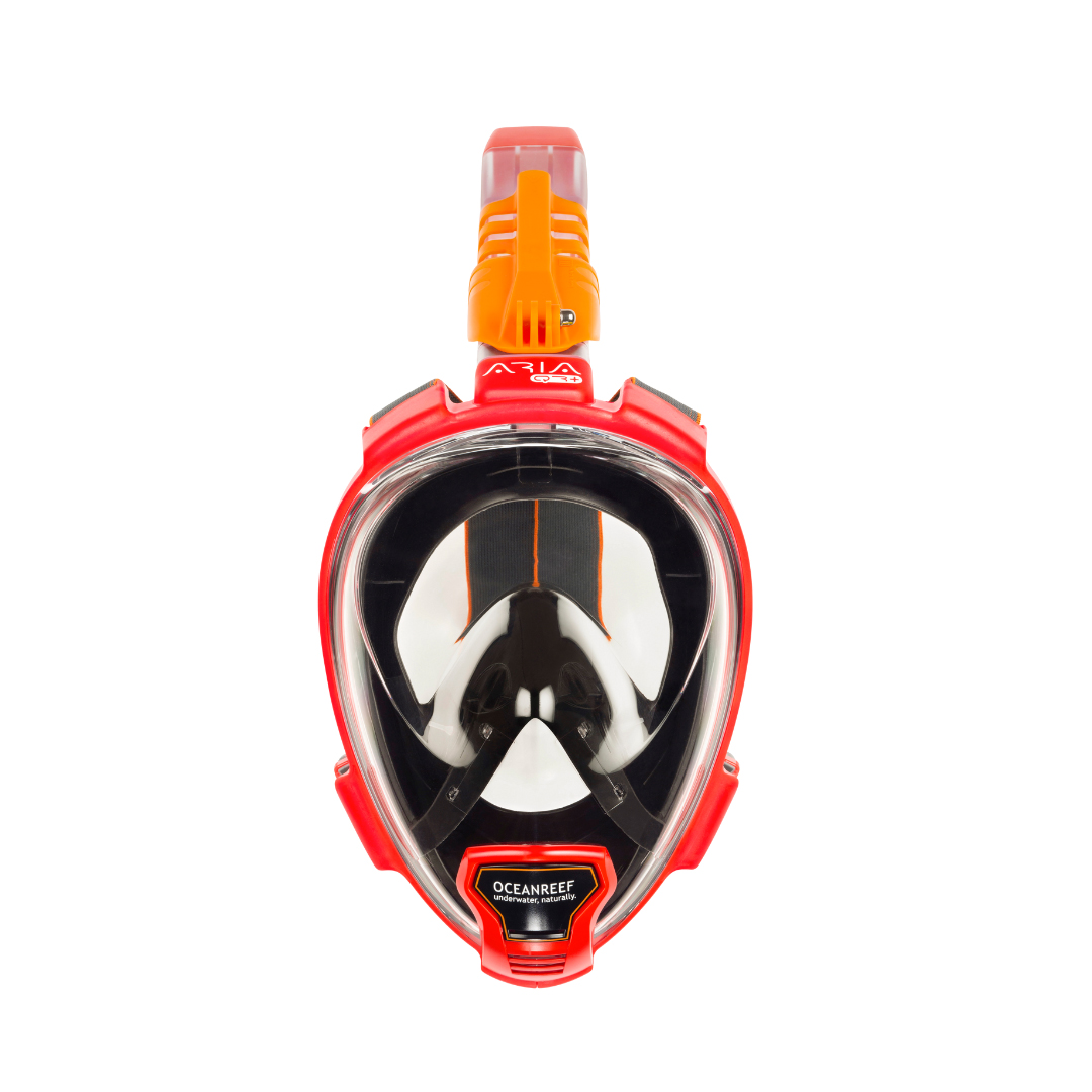 Oceanreef Fullface Maske Aria Qr  Rød