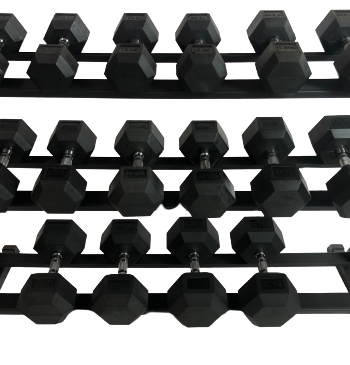 Odin 340kg Hex Set Pakketilbud    Sæt Håndvægte   Rack