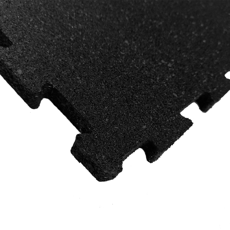 Odin Pro Gummigulv 500x500x10mm Puzzle Sort Stk 1kvm