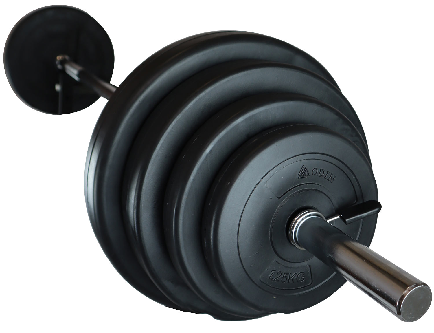 Odin Vægtstang 120 Cm 30mm Inkl Vægtskiver 25 5kg