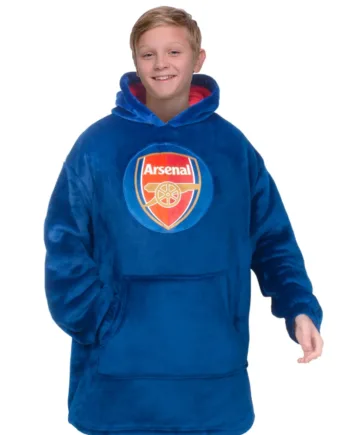Officiel Arsenal Børne-hoodie Med Tæppefunktion  Oversized  -10 år