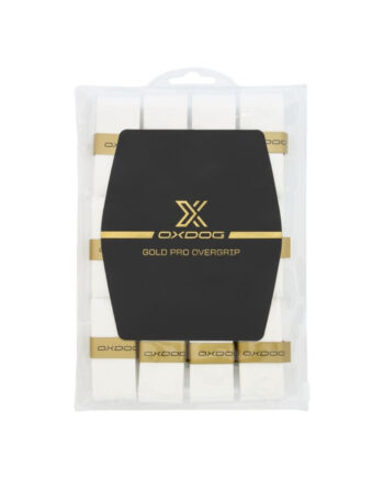 Oxdog Gold Pro Overgrips  12-pak  White