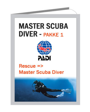 Padi Master Scuba Diver Pakke